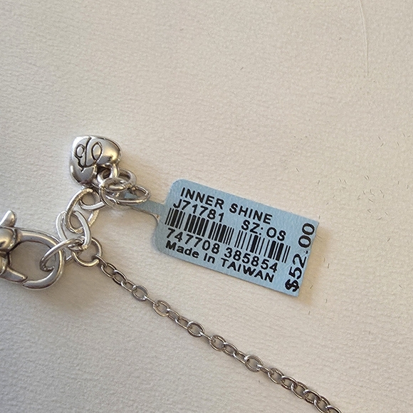 NWT. Brighton Inner Heart Love Anklet. - Picture 4 of 6